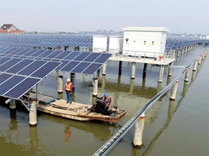 Photovoltaic project on water