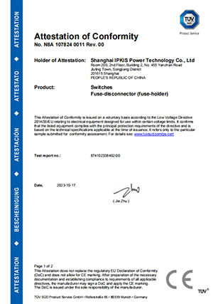 CE Certificate