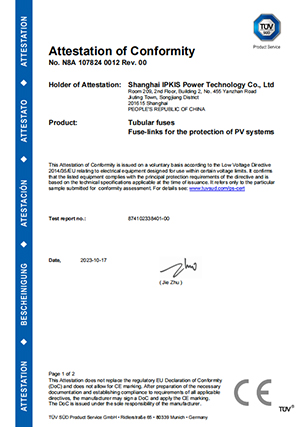 CE Certificate